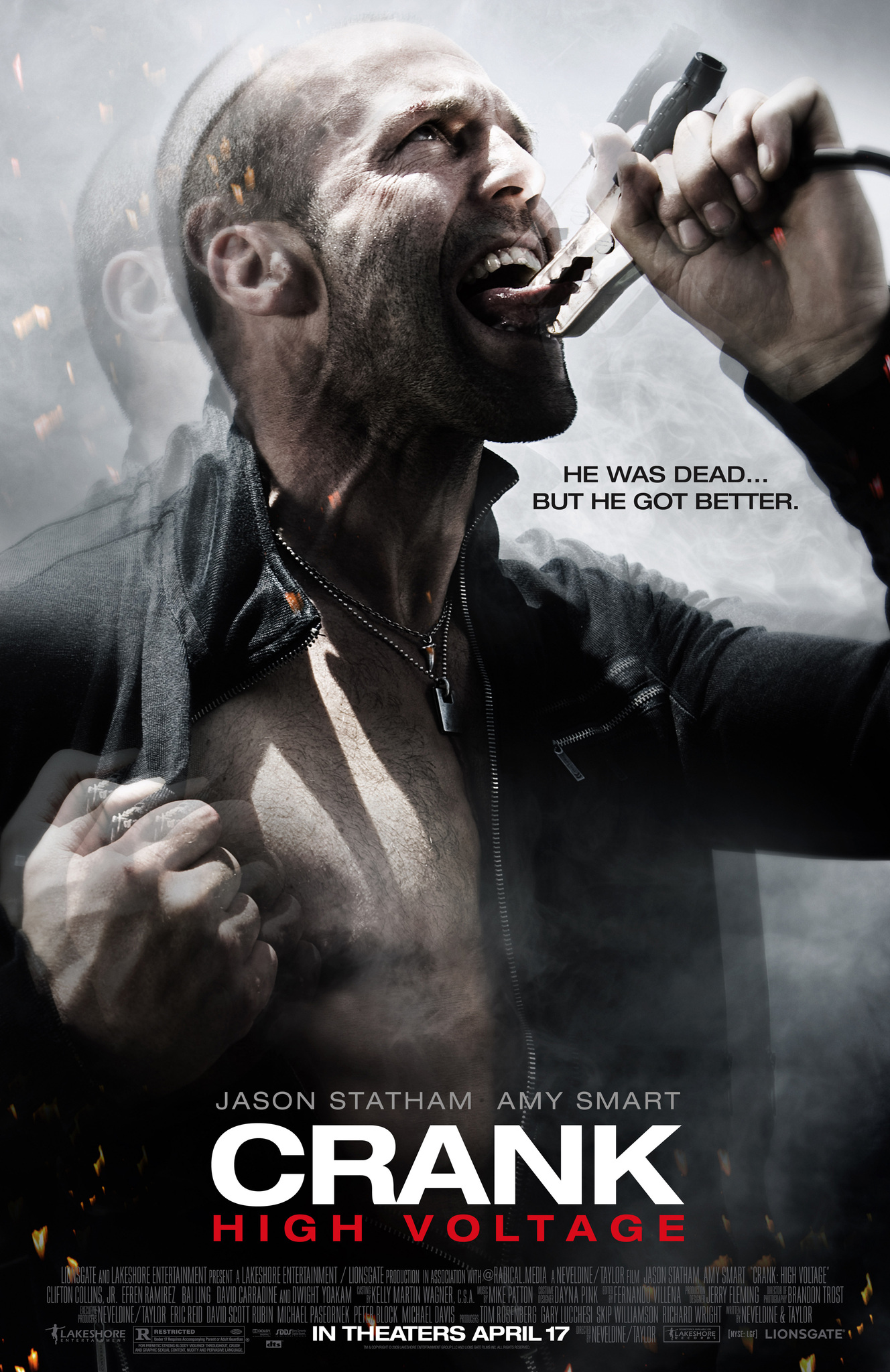 Crank High Voltage (2009) movie poster download