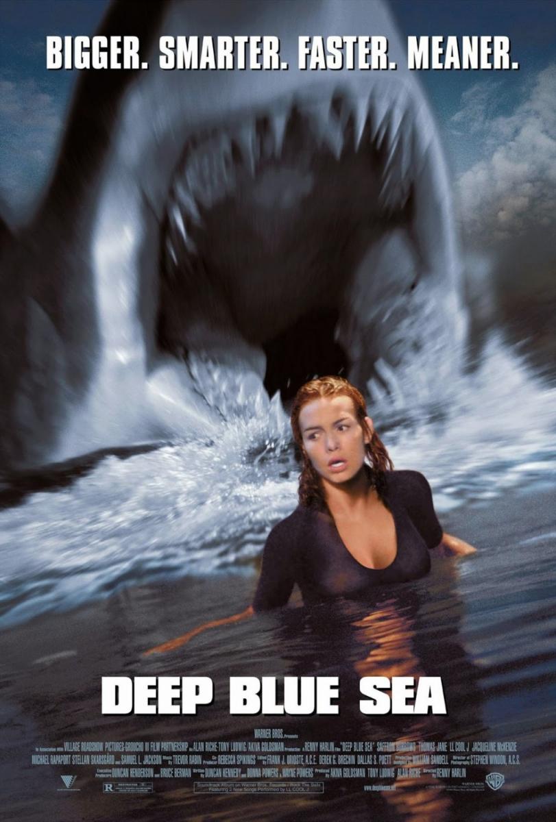 Deep Blue Sea (1999) movie poster download