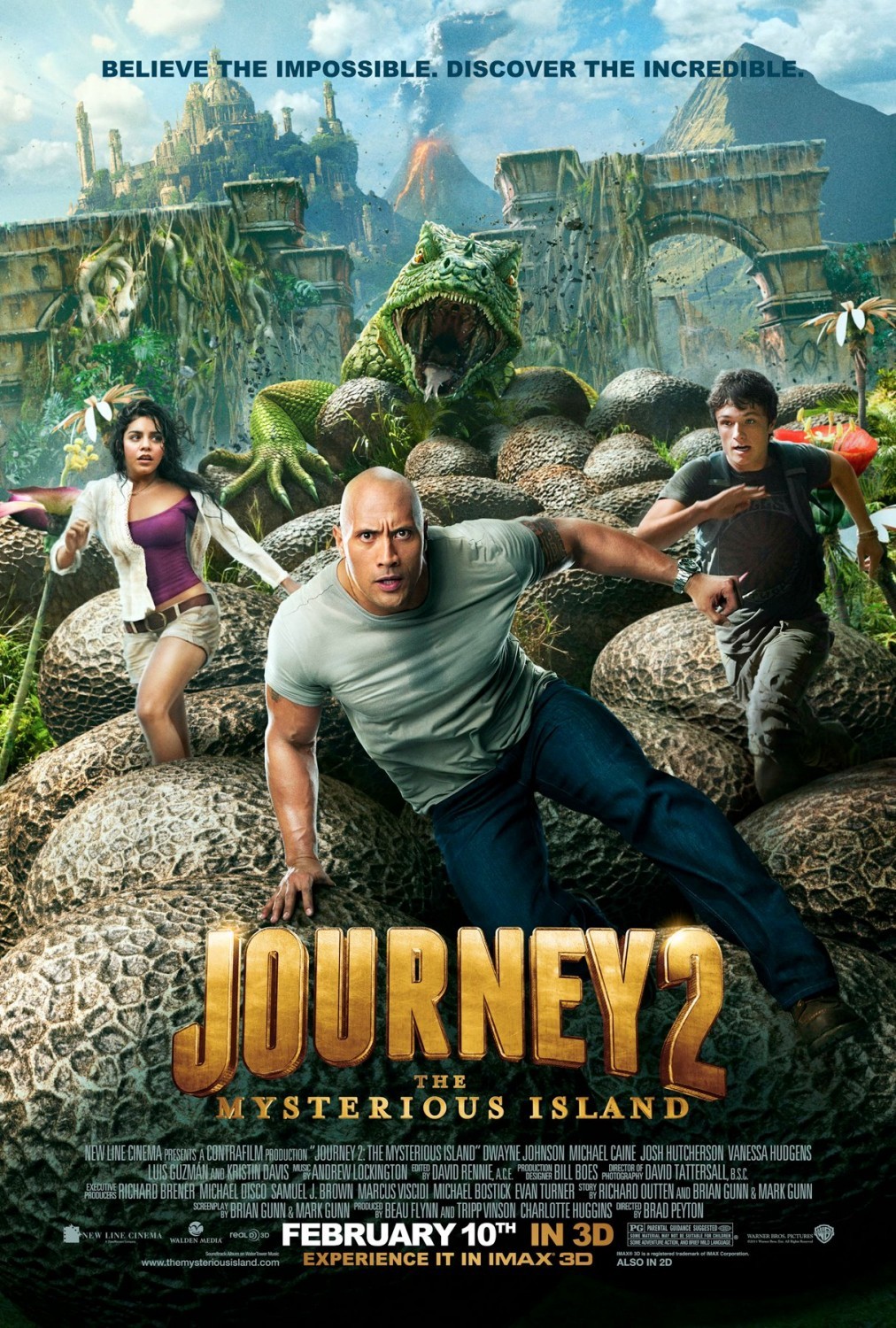 Journey 2 The Mysterious Island (2012) movie poster download