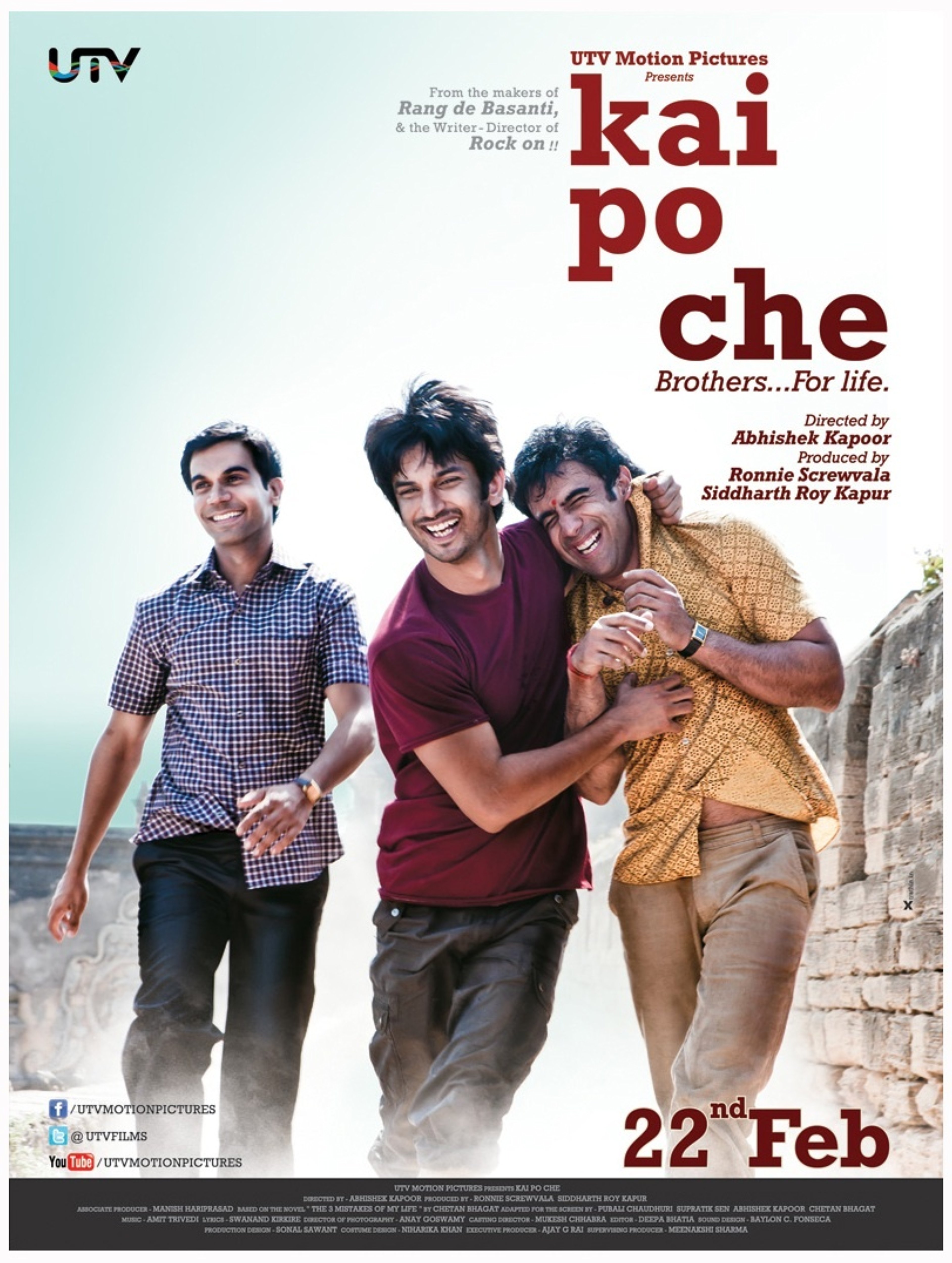 Kai Po Che (2013) movie poster download