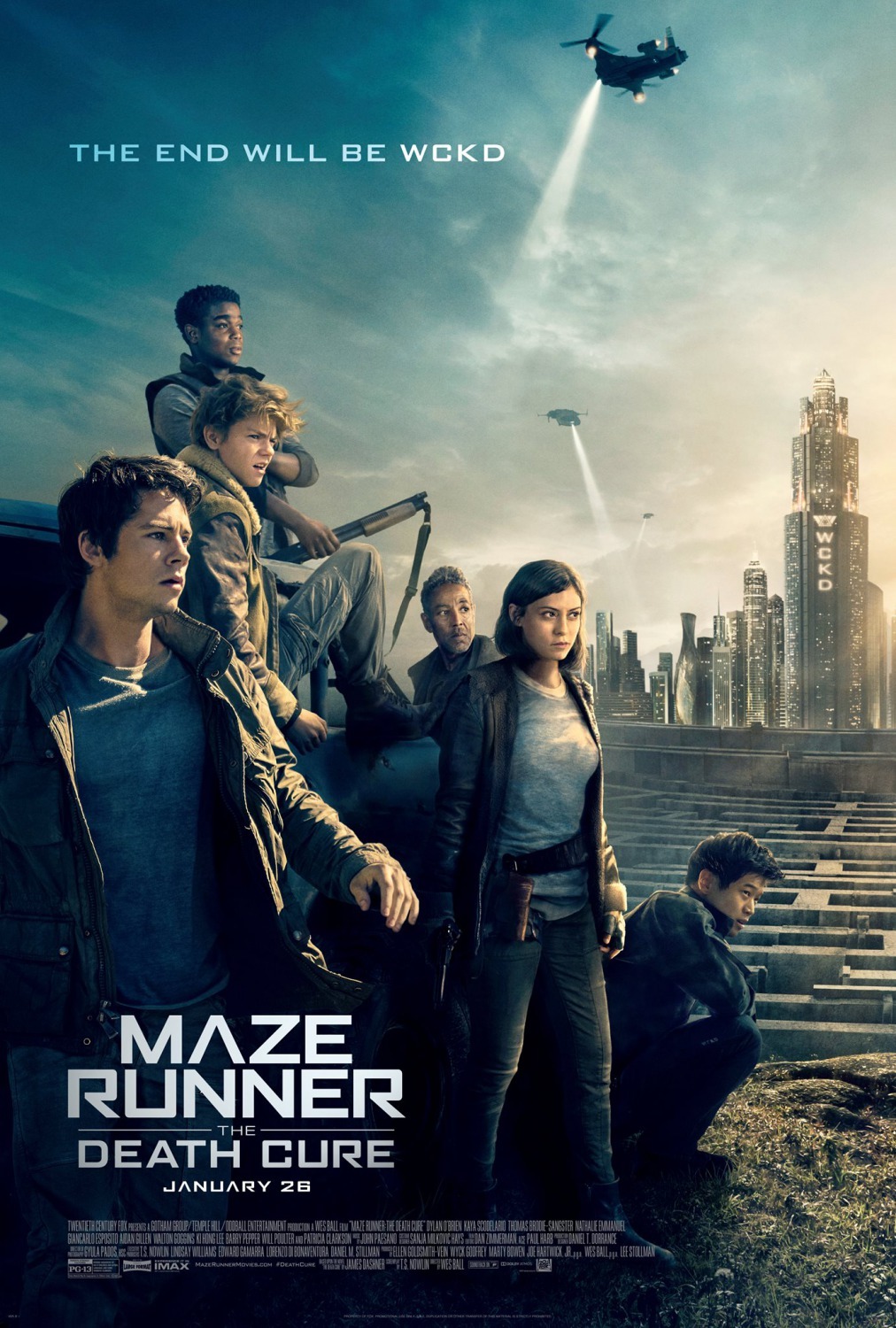 Maze Runner The Death Cure (2018) movie poster download