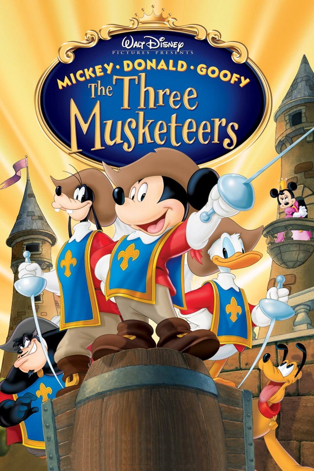 Mickey Donald Goofy The Three Musketeers (2004) movie poster download