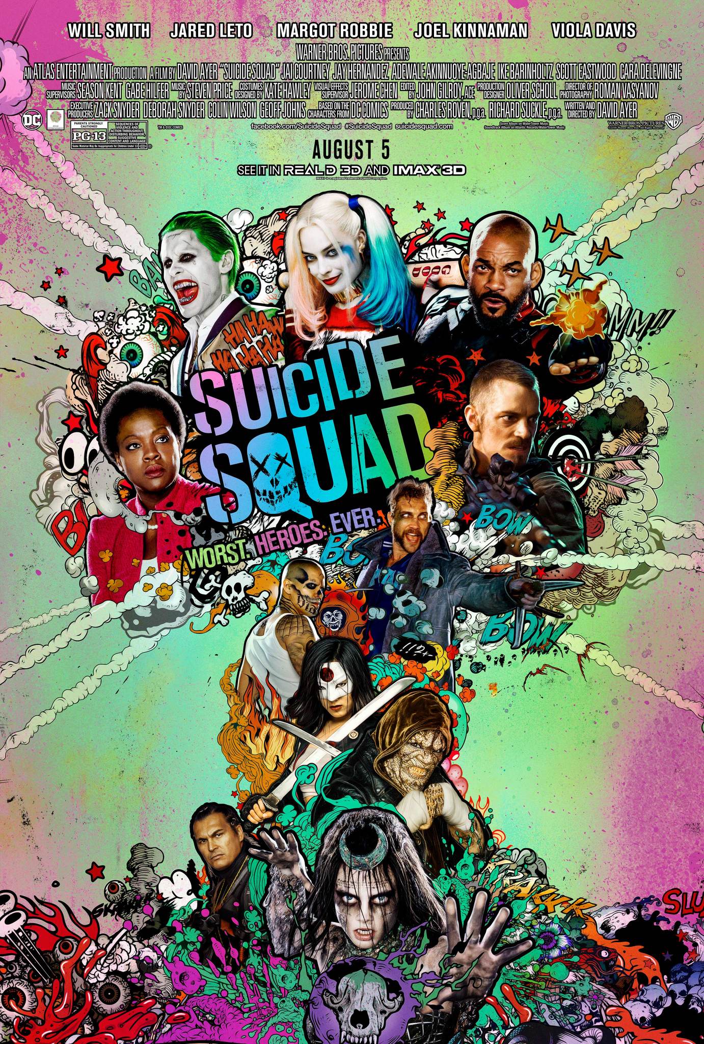 Suicide Squad (2016) movie poster download