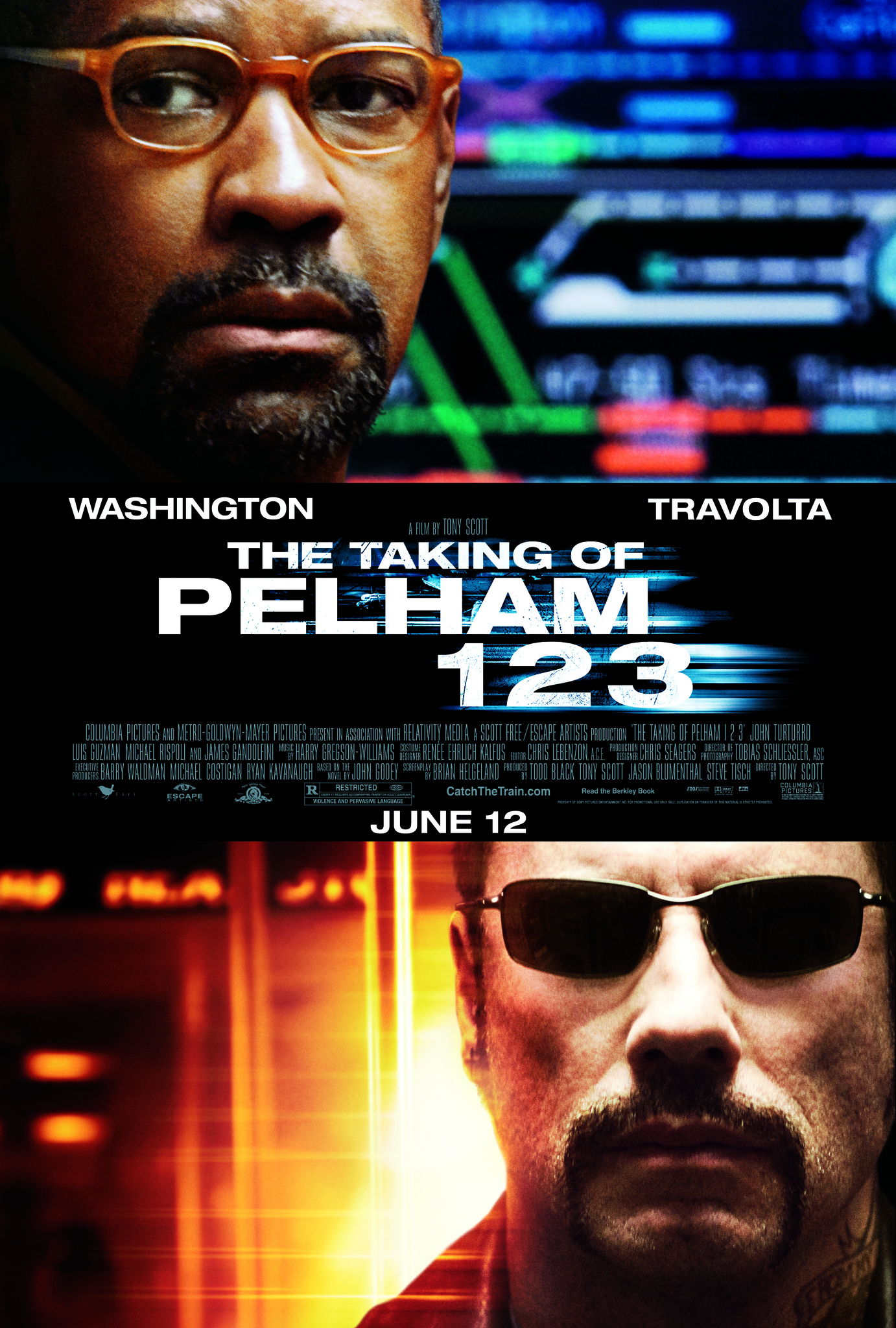 The Taking of Pelham 123 (2009) movie poster download