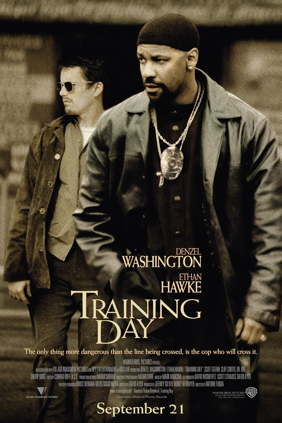 Training Day (2001) movie poster download