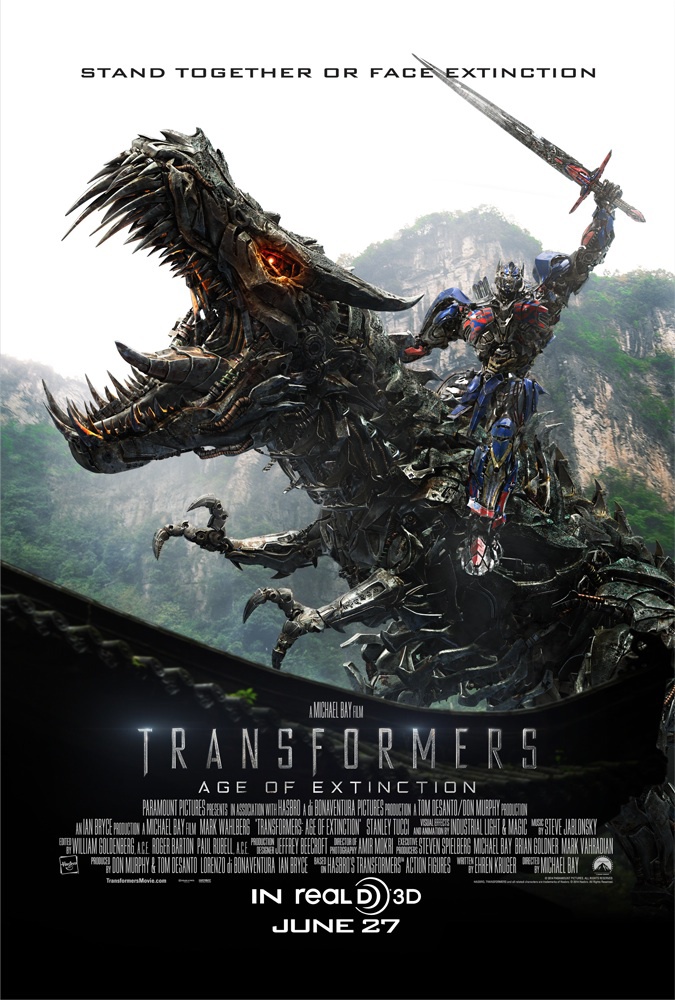 Transformers 4 (2014) movie poster download